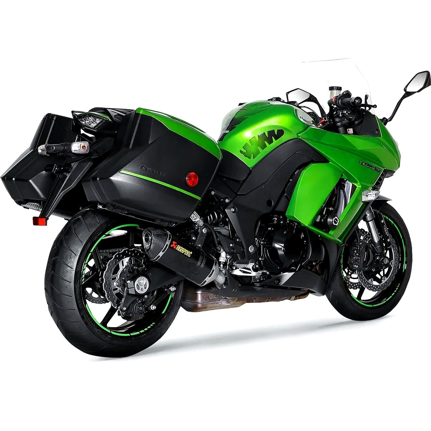 Akrapovic Carbon Fiber Line Slip On Silencer For Kawasaki Z 1000 SX ABS Tourer 2014-2016